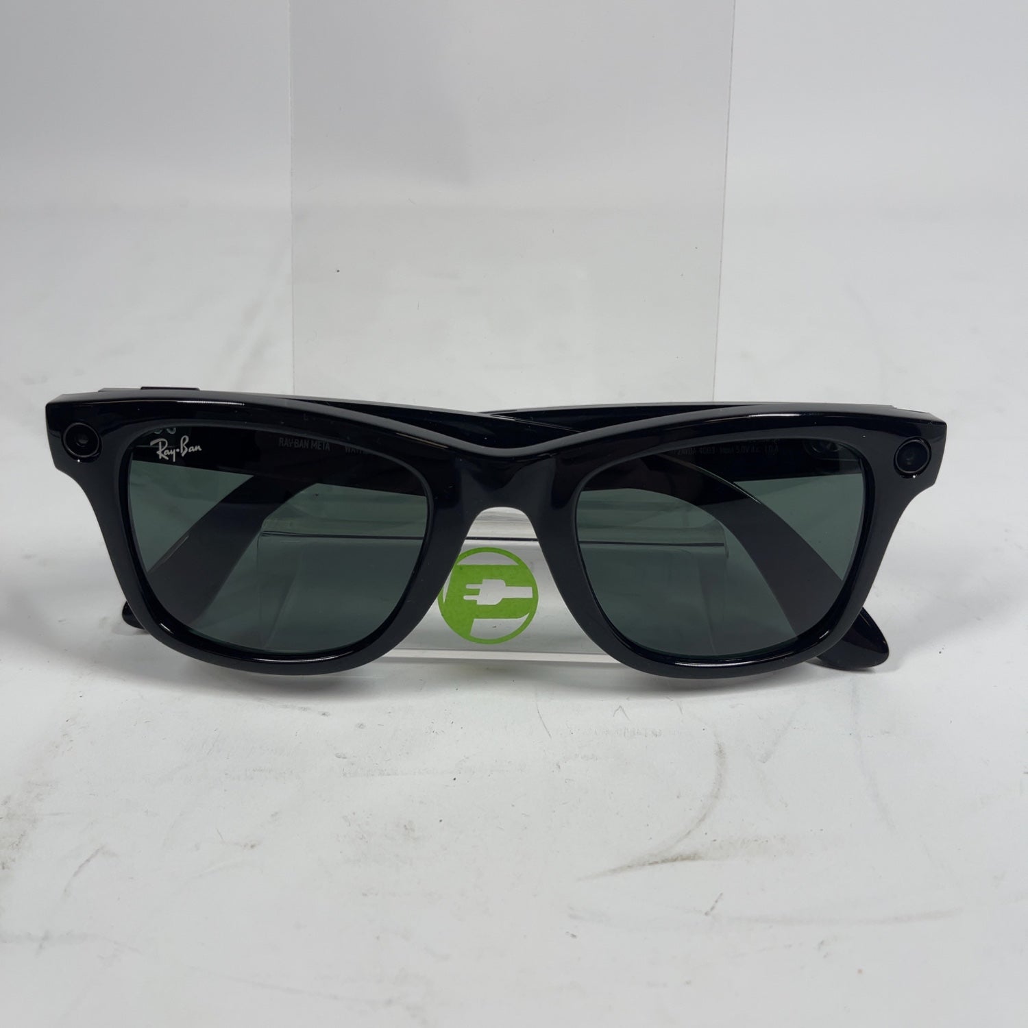 Ray-Ban Meta Wayfarer Gen 1 Shiny Black Polarized RW4006 601/71 AI 