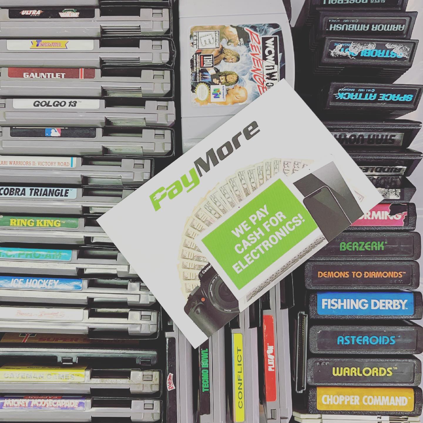 PayMore Stores® Bargain Bin Video Games 6 for $24.99 SNES NES PS5 + More!